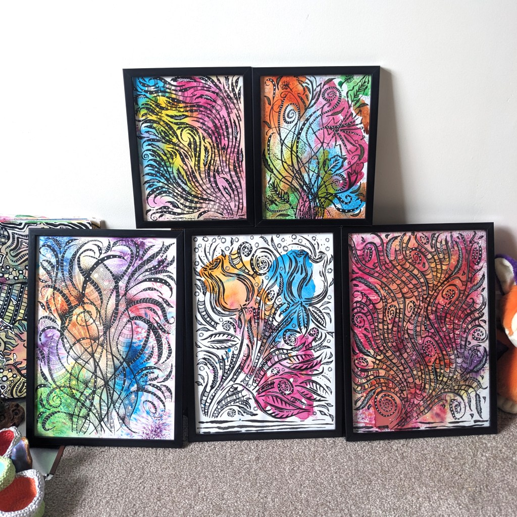 abstract artwork for sale by Michelle Still Artist