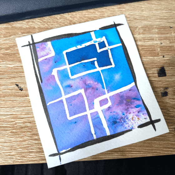 Mini art doodle on a rainy&nbsp;day