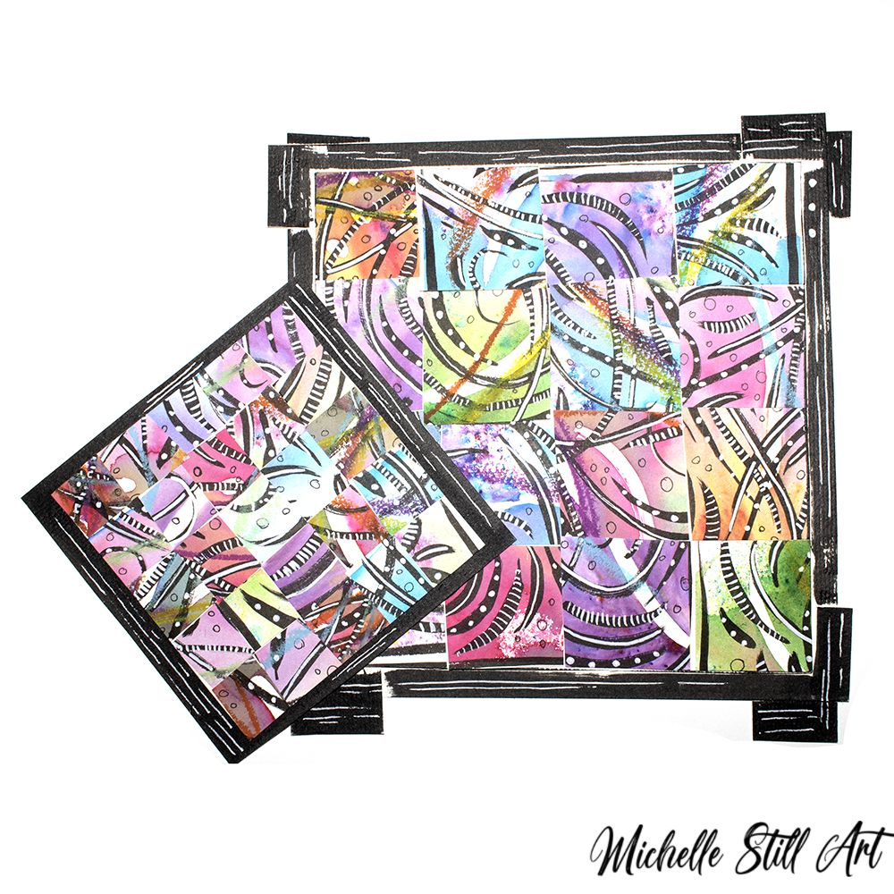 Experimental art pieces by Michelle Still Artist