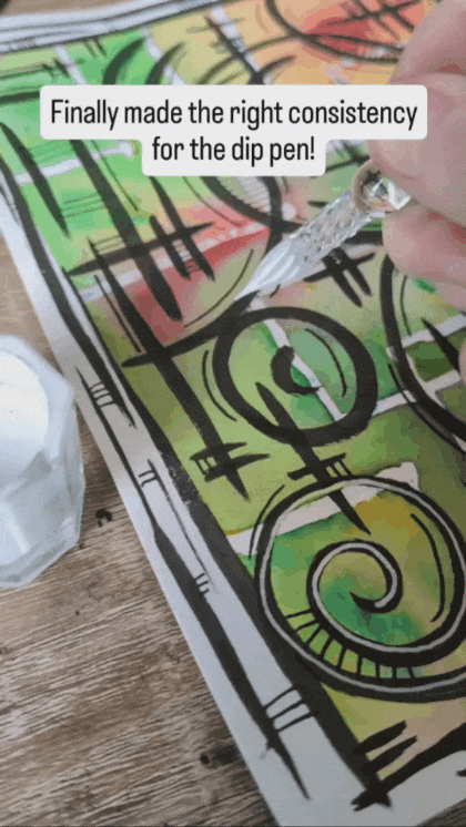 Creating the right ink&nbsp;consistency!