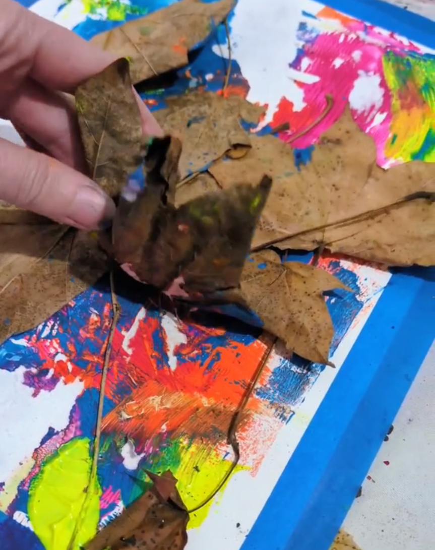 Autumn Leaves and an Art&nbsp;Experiment